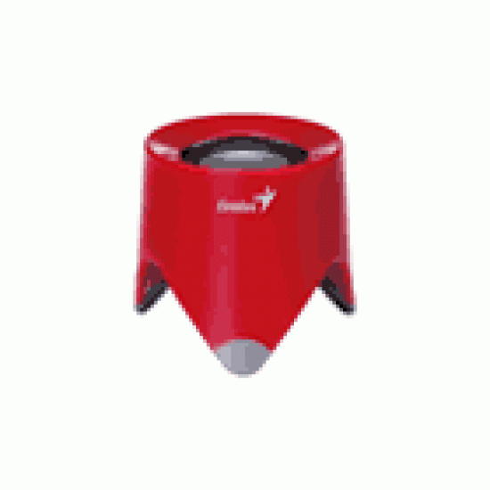BOCINA MINI PORTABLE GENIUS ROJA